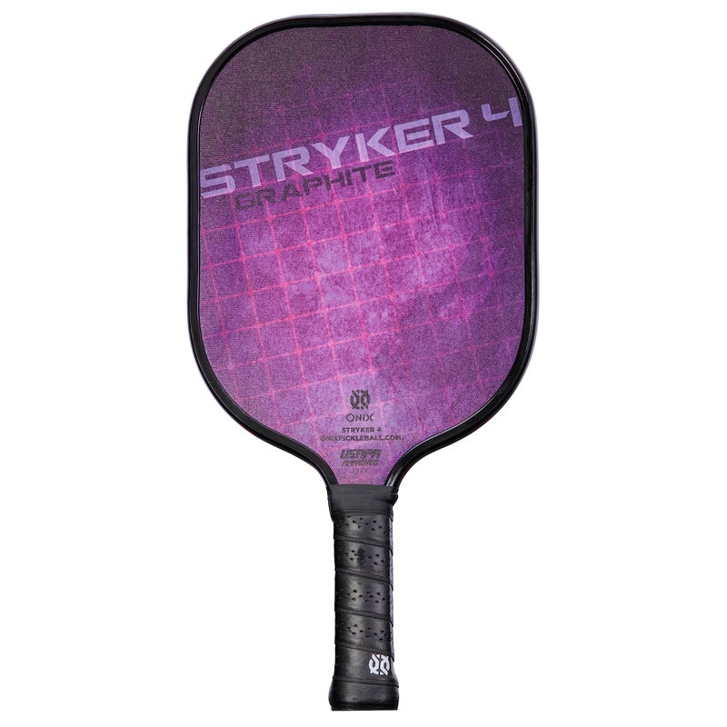 Onix Graphite Stryker Pickleball Paddle Features Oversized, Nomex, Paper Honeycomb Core, and Graphite Face - Image 1